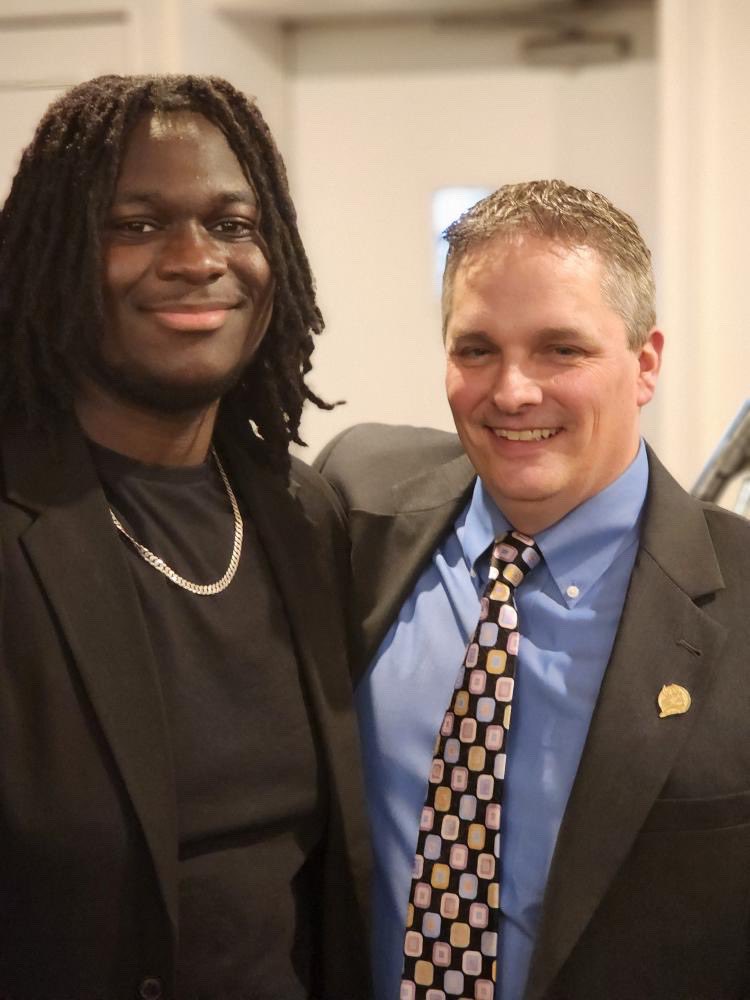 AmariFaust94's tweet photo. As Football comes to an end with the Shelton Gaels had an amazing afternoon on Sunday to celebrate our accomplishments with Family, Friends, our Coaches and my Brothers. Thank you @Michael74413917 Forever Gaels. https://t.co/Vzm9BXncyl
