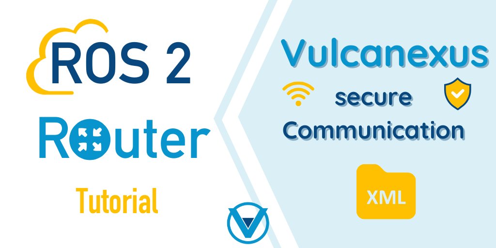 vulcanexus's tweet image. 📚Ensure secure connections across geographically distributed ROS2 networks with the ROS2 Router.
Discover how to configure your ROS 2 Router in Vulcanexus leveraging XML profiles.
#ros2 #robotics #ddsrouter