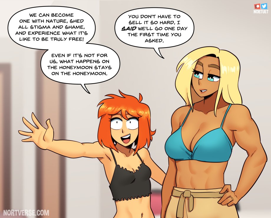 Nortverse: Tara and Beverly tweet media