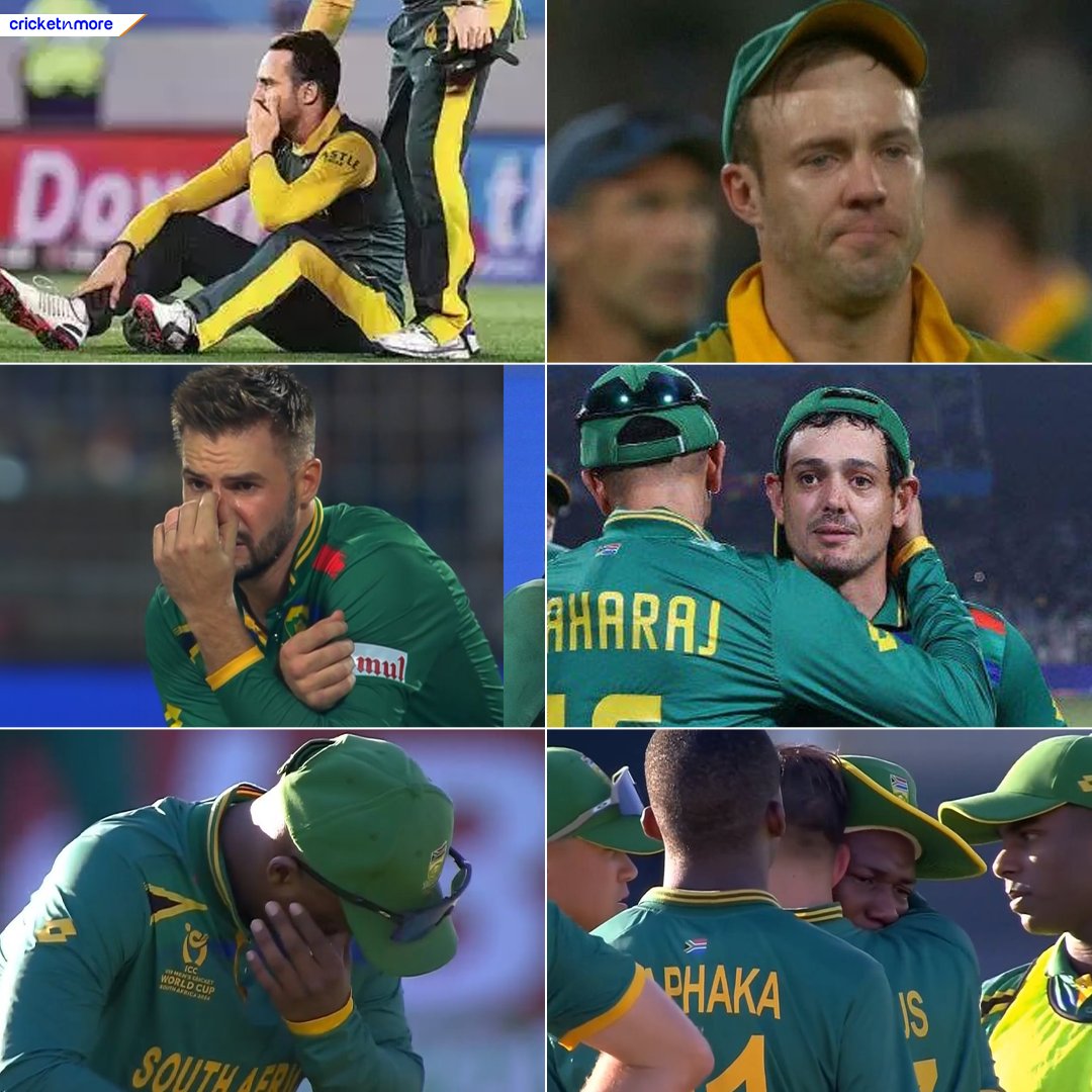 South Africa and Semi-Finals 💔💔

#INDvSA #U19WorldCup #ABDevilliers #FafDuPlessis #QuintonDeKock #AidenMarkram #KwenaMaphaka