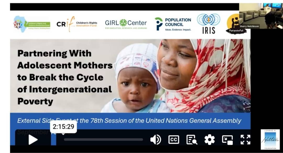 Acknowledging their agency & collective strength, young mothers deserve more support to self develop & care for their children. Explore this @hiltonfound brief for insights on how power holders including donors can empower them to secure their own futures: bit.ly/3HNwKrq