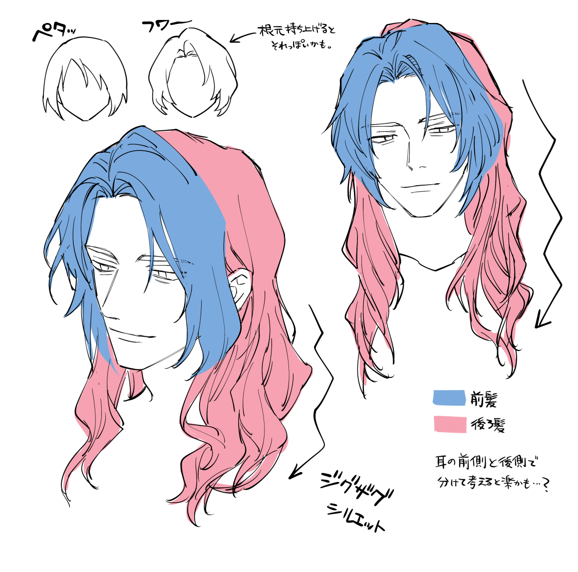 リクエスト頂いた描き方解説 