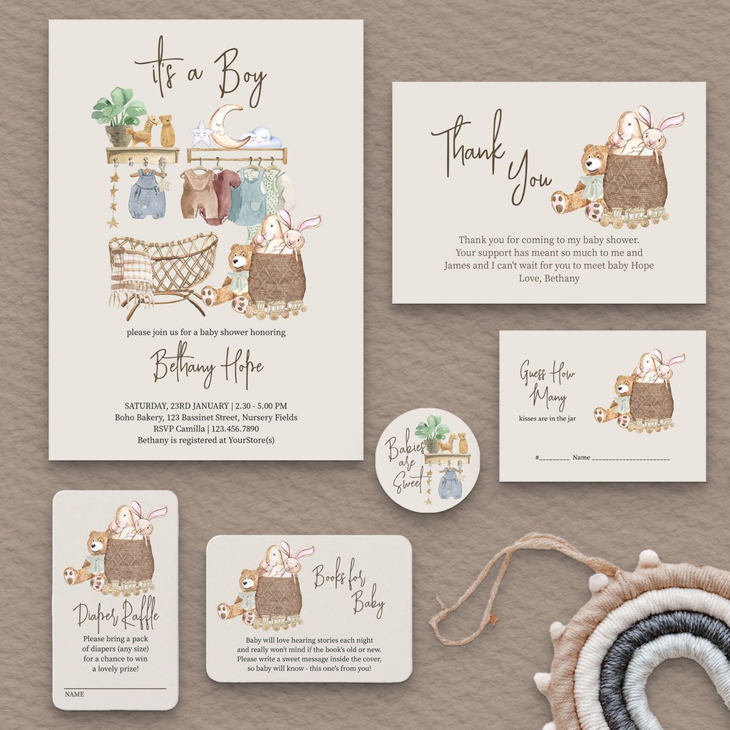 zazzle's tweet image. Our Featured Collection this week is the "Boho Nursery Baby Shower" Collection by Darling &amp;amp; May. Shop the full collection at the link in bio.