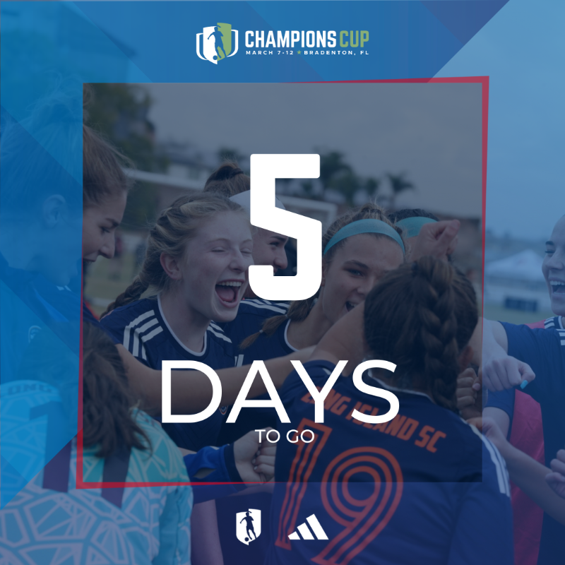 5 Days until Champions Cup! ⚽🏆