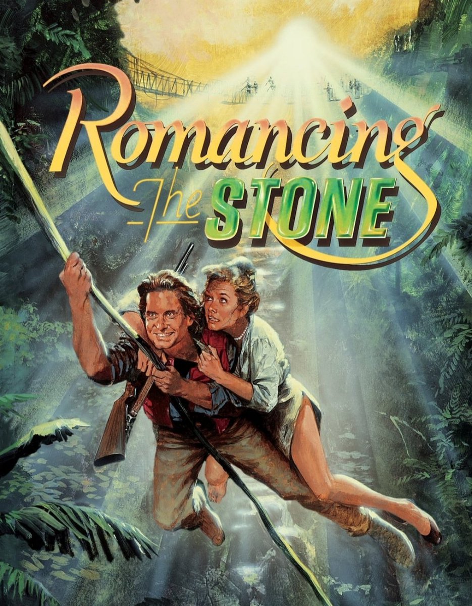 #RomancingTheStone (1984 - English) 

புதையல் இருக்கும் map ஒருத்திக்கிட்ட இருக்கு. அந்த mapகாக அவளை 2 கும்பல் துரத்துது. இன்னொரு பக்கம் அவளுக்கு உதவும் ஹீரோ. 

GOOD adventure movie👌
⭐7.5/10