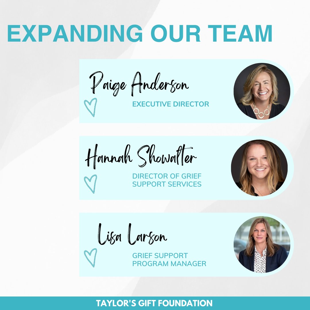 2023 brought significant additions to our team. 💙 We're so thrilled to see our leadership expand and the wonderful contributions each of these women make. 👏👏👏 It's such a gift for them to be part of TGF!