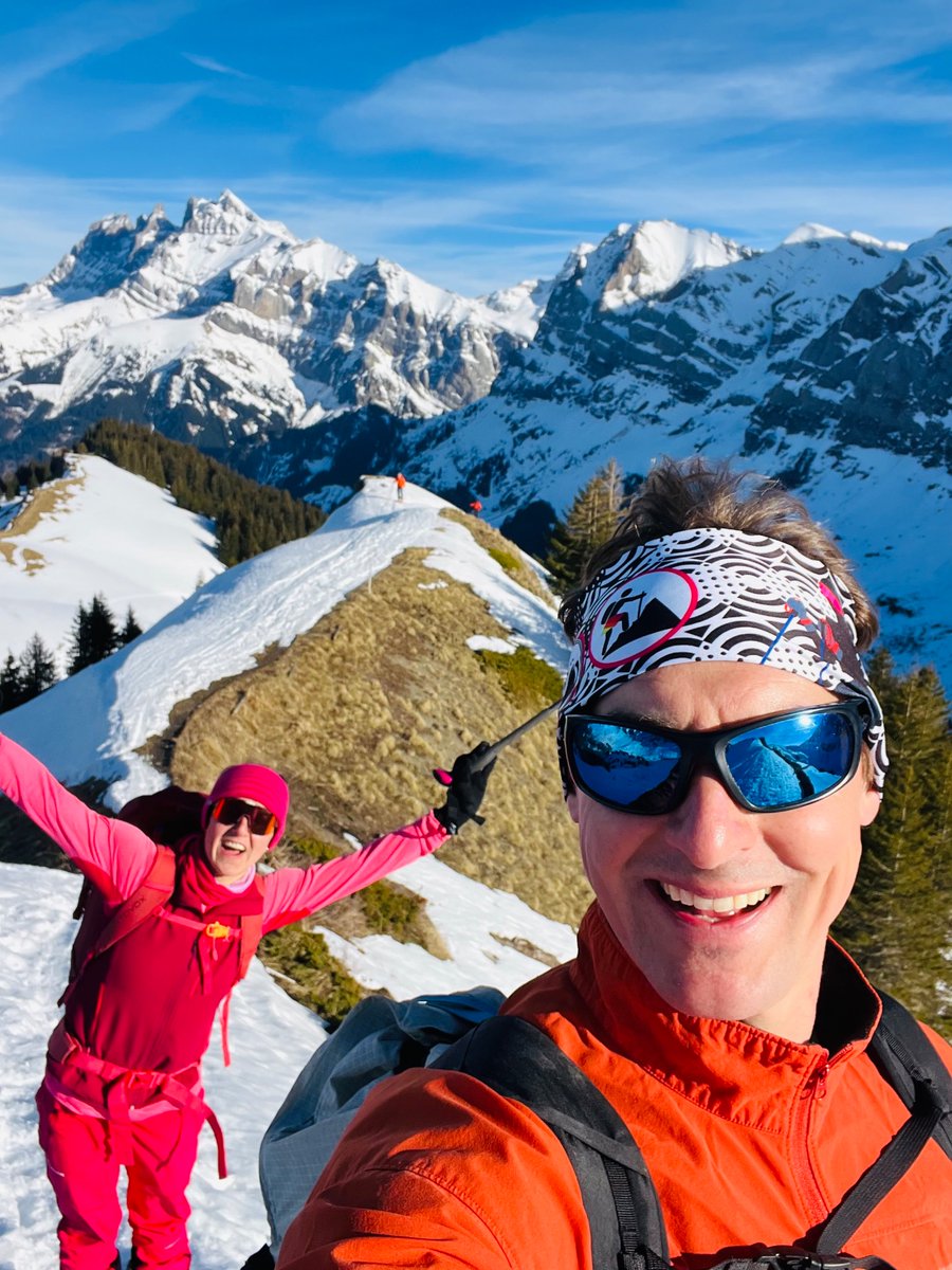 florian_dorfler's tweet photo. Verena &amp; I delivered a talk at @ChamperyPower on Dynamic Virtual Power Plants, Grid Codes, and Perceive-&amp;-Optimize for DERs…

… and we went Skitouring  with the team over lunch!

Check out the slides: https://t.co/ygo68Dq1RU

@nccr_automation https://t.co/Uai913vWOr