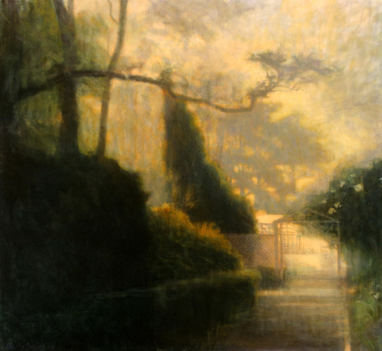 ellin_anderson's tweet image. “Then a mile of warm sea-scented beach;
Three fields to cross till a farm appears;
And a voice less loud, thro' its joys and fears,
Than the two hearts beating each to each!” #RobertBrowning
Cindia #Sanford, “Rendezvous" #ValentinesDay #ValentinesDay2024 
cindiasanford.com/work#/garden/