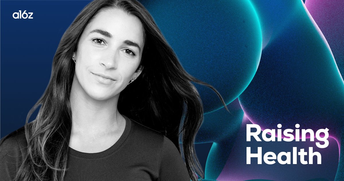 (1/4) 2024 is a Summer Olympics year, which means…gymnastics!!!

<a href="/julesyoo/">Julie Yoo</a> and I recently interviewed one of the greatest athletes of all time – <a href="/Aly_Raisman/">Alexandra Raisman</a>  – about all-things-health on our <a href="/a16z/">a16z</a> Raising Health podcast.

Listen here: a16z.com/podcast/transi…
