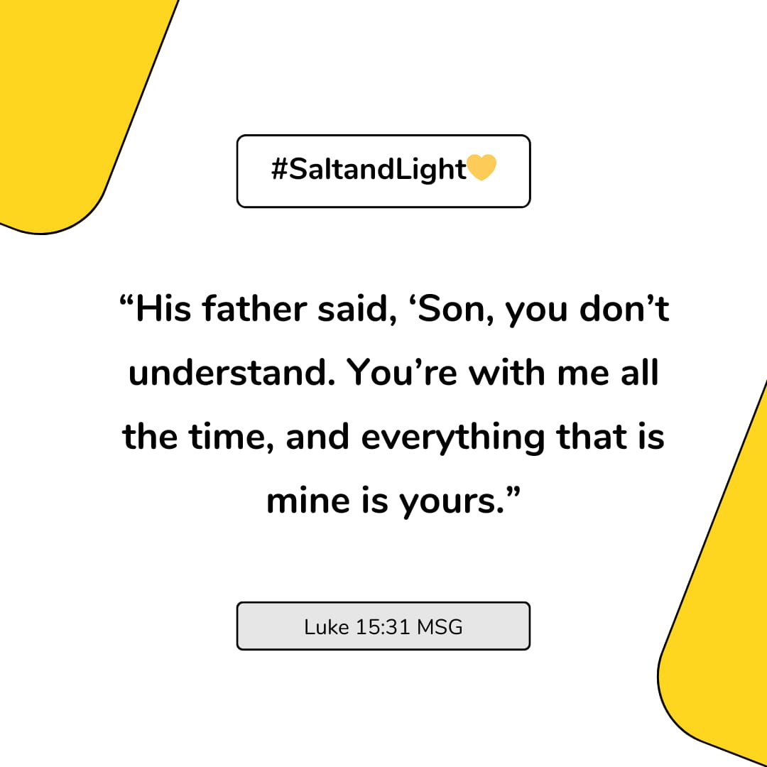 All things are mine, all things are yours. So profound! Everything we would ever need or want has already been provided; we only need to believe and reach for it. Bonus: Romans 8:32 💃
What are you receiving this week? 🥳 #AbundanceMindset #BlessedBeyondMeasure #SaltandLight