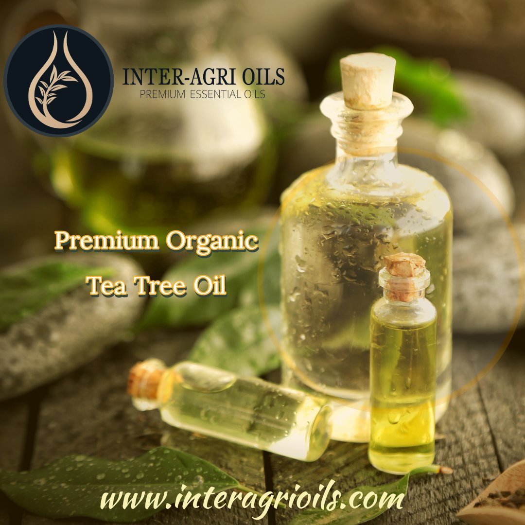 Premium #organic #tea #tree #oil available from Inter-Agri Oils 🇿🇦 
Connect with us: interagrioils.com
#certifiedorganic #fairtrade #fairforlife #essentialoils