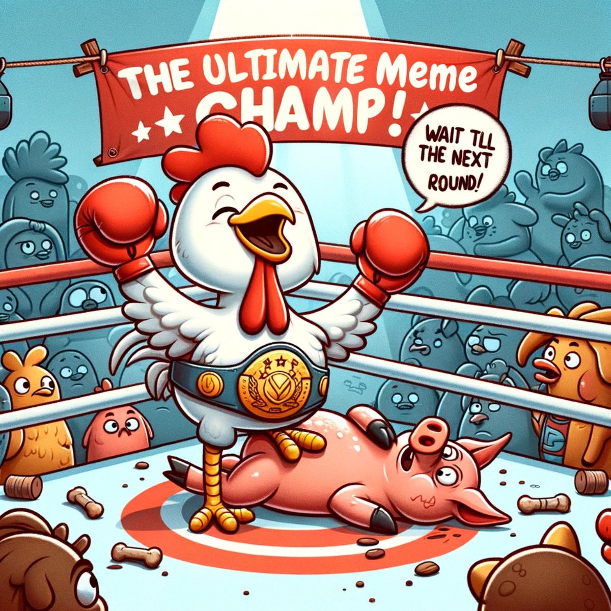 chikensol's tweet photo. Hay @Investergram, Checked Out $CHIKEN yet? We are going for $PORK !! https://t.co/K4YzdPtAZk
