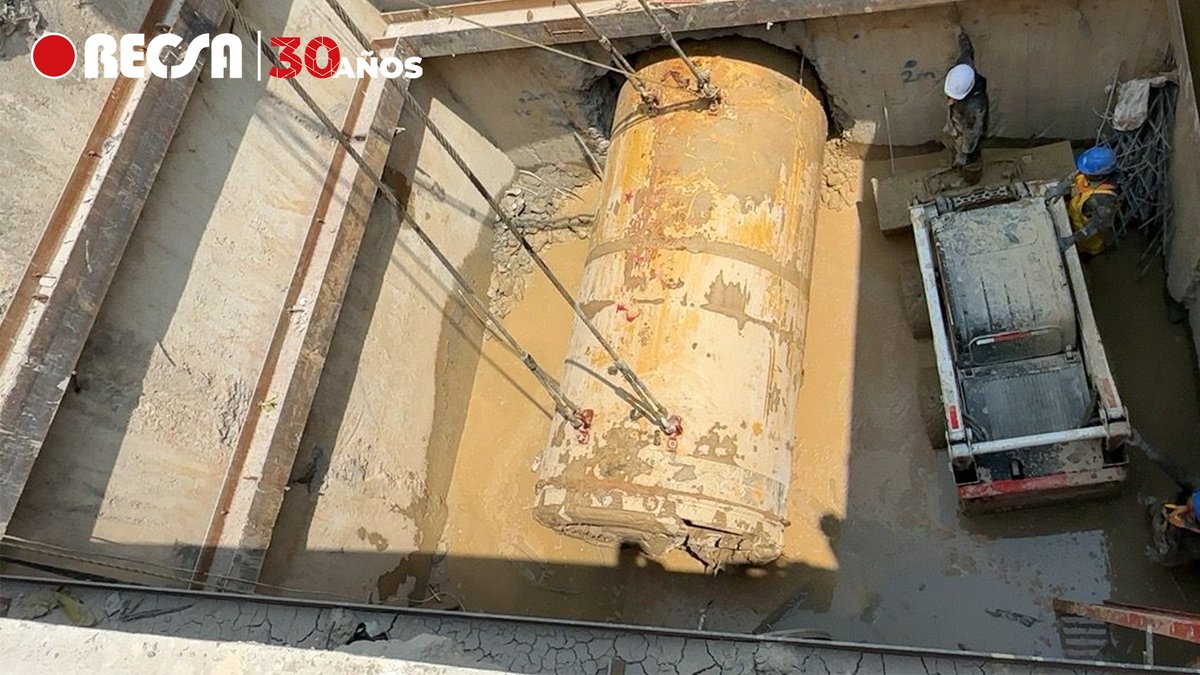 RECSA_MX's tweet photo. 🚧Así realizamos el rescate de una tuneladora en el Acueducto #Tibitoc, ubicado en #Bogotá, Colombia.
#Recsa30
#ConstruyendoElFuturo https://t.co/iZdQwMAJvf