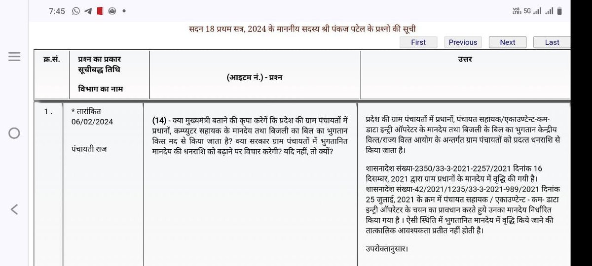 Vipinyadav9237's tweet photo. सरकार इतनी निर्दयता दिखायेगी ये नही पता थ��� 
कोई काम हो पंचायती राज विभाग का या अन्य विभाग का  पंचायत सहायक को दिया जाता हैं
मंत्री महोदय आप 6000 में अपने बच्चो को लगा दीजिए 
@UPCMOffice
@bstvlive
@kpmaurya1 https://t.co/QQM4ksQvBf