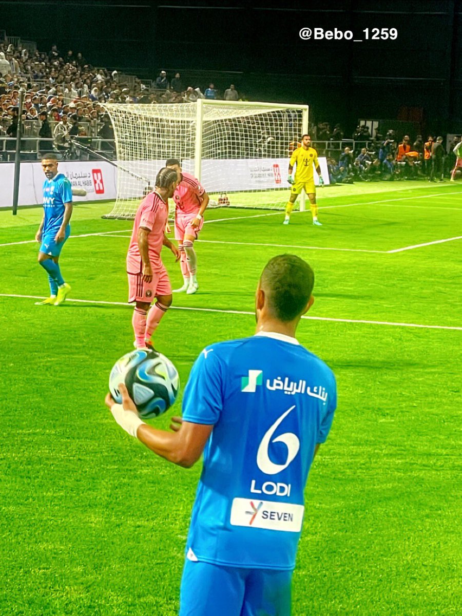 من تصويري في مباراة الهلال وأنتر ميامي💙💙