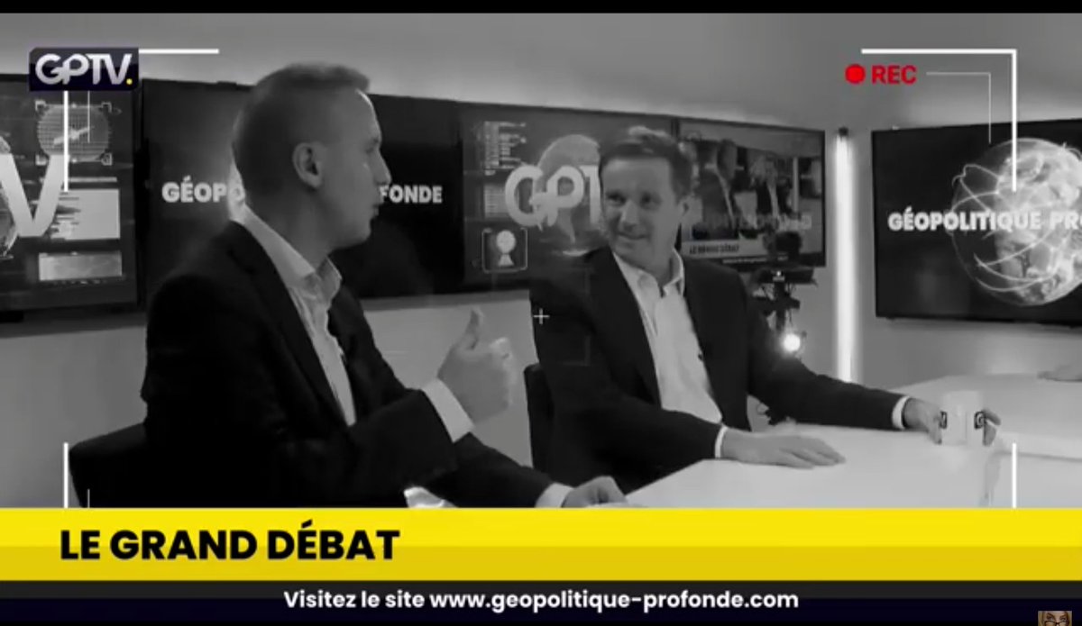 Vous pouvez revoir l'émission de @GPTVoff avec comme invité principal #NicolasDupontAignan 

↘️↘️
youtube.com/live/w8pgYKDQs…

Nous avons notamment évoqué les #electionseuropeennes2024, le fédéralisme #UE ou encore le #Frexit 
🇪🇺