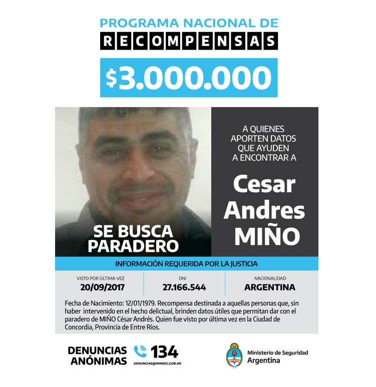 Con un CLICK podés hacer mucho👍, sólo tenés que compartir esta imagen 👇#AyudanosAEncontrarlos #PFA🇦🇷