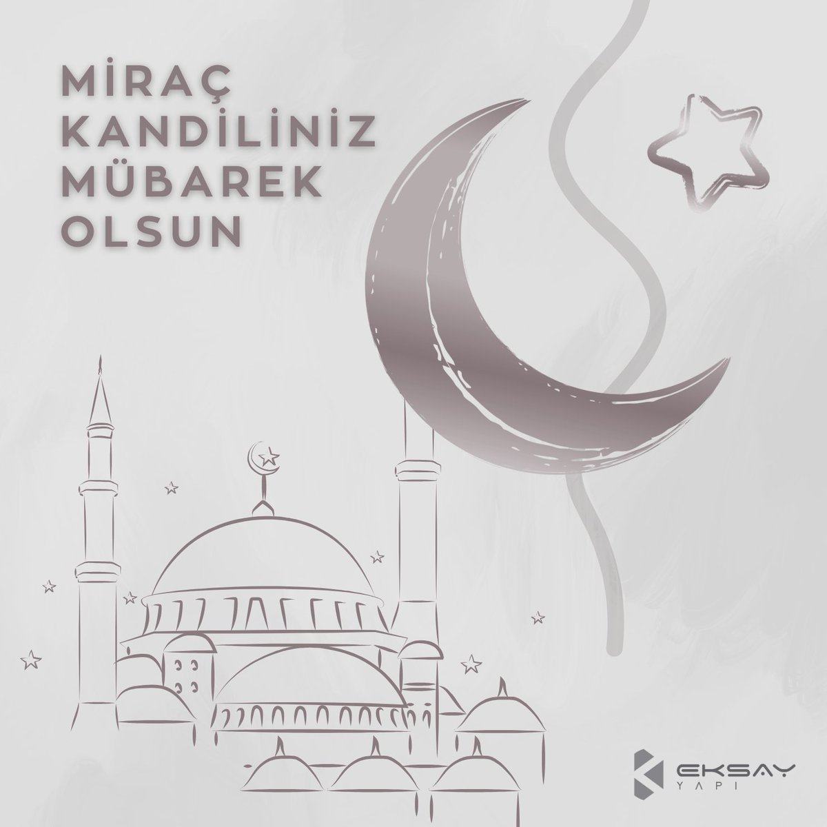 Tüm insanlığın #miraçkandili mübarek olsun.