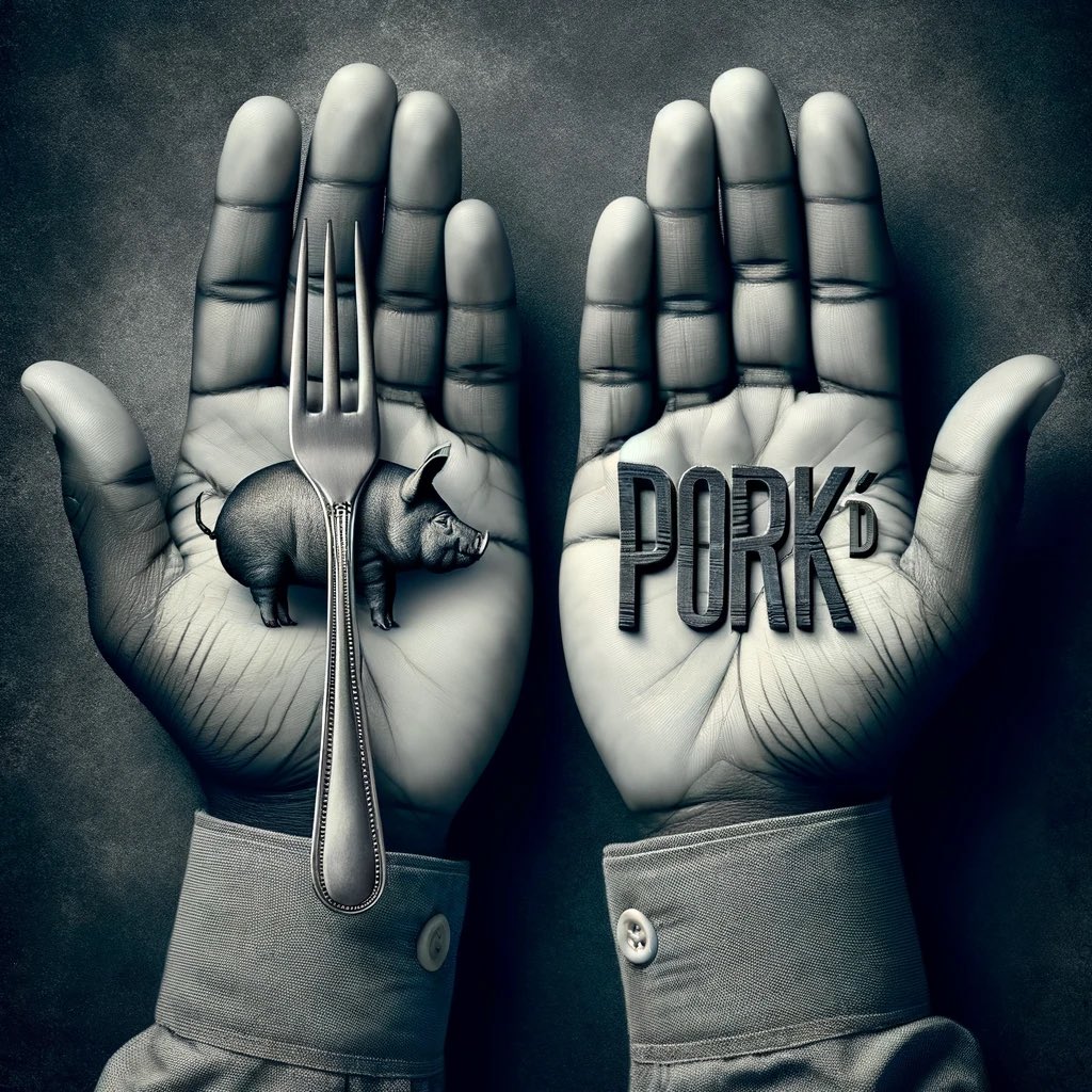 pastooor_'s tweet image. gm @porkcoineth $pork 
we wake up everyday with two choices
are gonna get #forked or #porked 

choose 1: