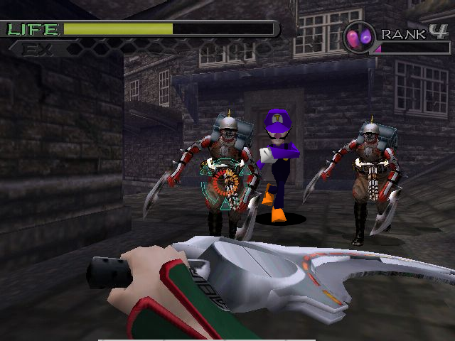 FraudKrew's tweet photo. Happy Todd Tuesday! Here's your #TuesdayTodd:
Maken X (1999)

One of the only two Dreamcast games under Atlus' belt, Maken X is quite the departure from their typical JRPG fare, being more of an Action/FPS hybrid, focusing on pre-fab dial-a-combos, rather than turn-based combat https://t.co/Xp8nT66bVZ