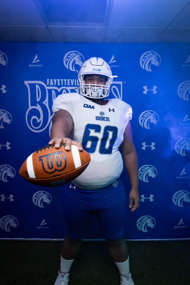 After a great visit <a href="/Fsubroncos_fb/">Fayetteville State Football</a> happy to say I have received a offer #AGTG 🙏❤️