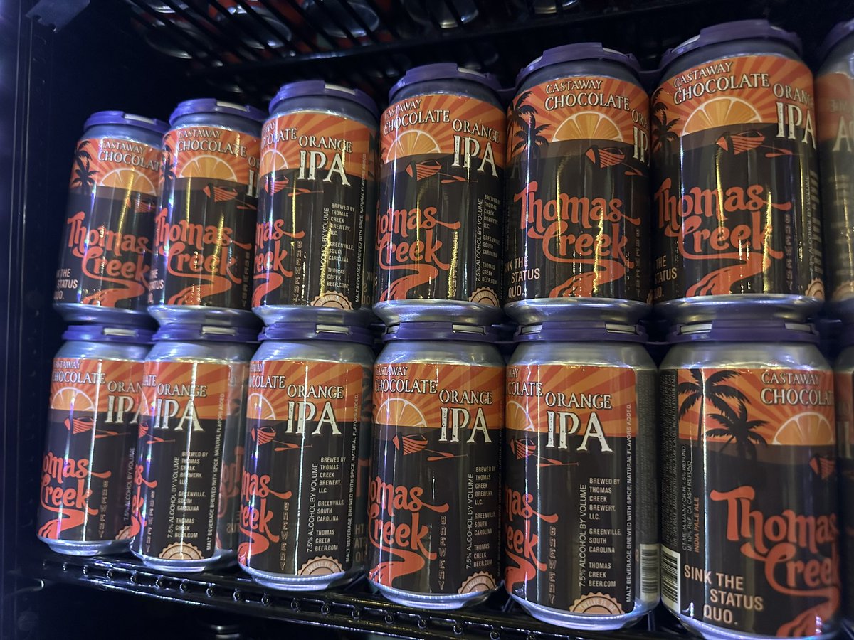 40 cases of Chocolate Orange IPA left! Will not be available again until November. Sale price of $24 per case until we run out. Come and get ‘em!
