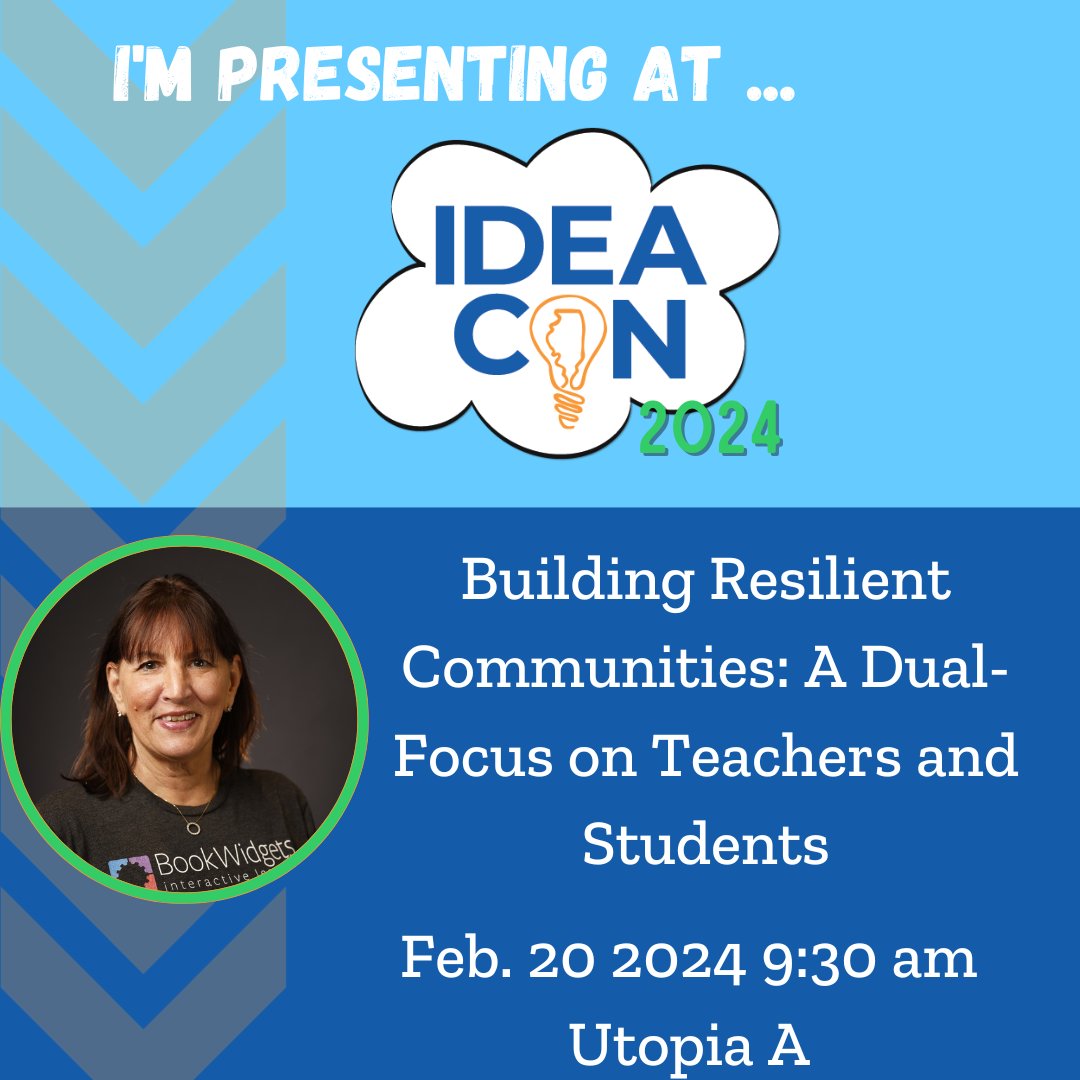 🌟 Exciting news! Join @CitiCoach & @MsGraffsRoom and @place_s at #IDEAcon on 2/20/24 from 9:30 AM - 10:30 AM. They're discussing strategies for Building Resilient Communities: A Dual-Focus on Teachers & Students 🏫 Can't wait to share insights that empower everyone #IDEAcon