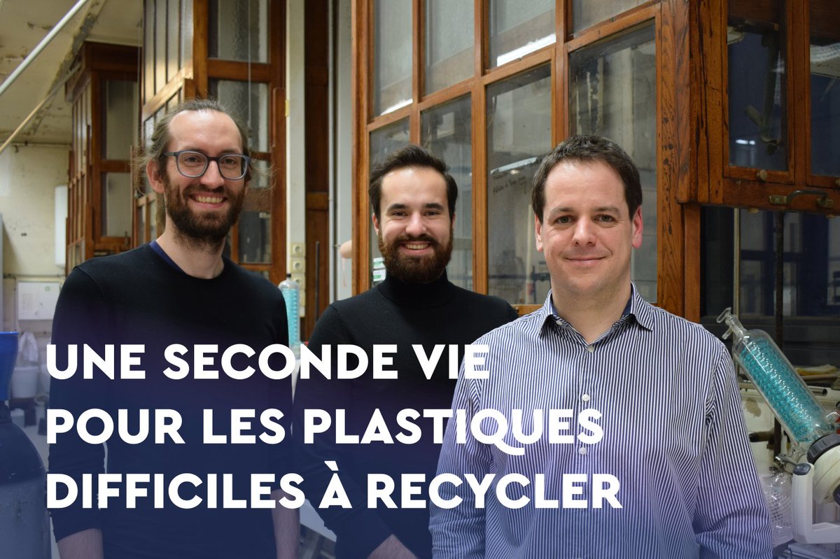 Une équipe de chercheurs du laboratoire C3M a découvert une nouvelle stratégie prometteuse pour valoriser les mélanges de plastiques difficiles à recycler ♻️ Leurs travaux sont publiés dans le Journal of the American Chemical Society @ACSPublications espci.psl.eu/fr/actualites/…