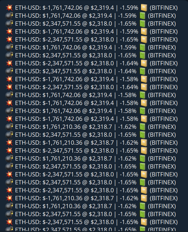 Bitfinex spoofer has no chill lmao
