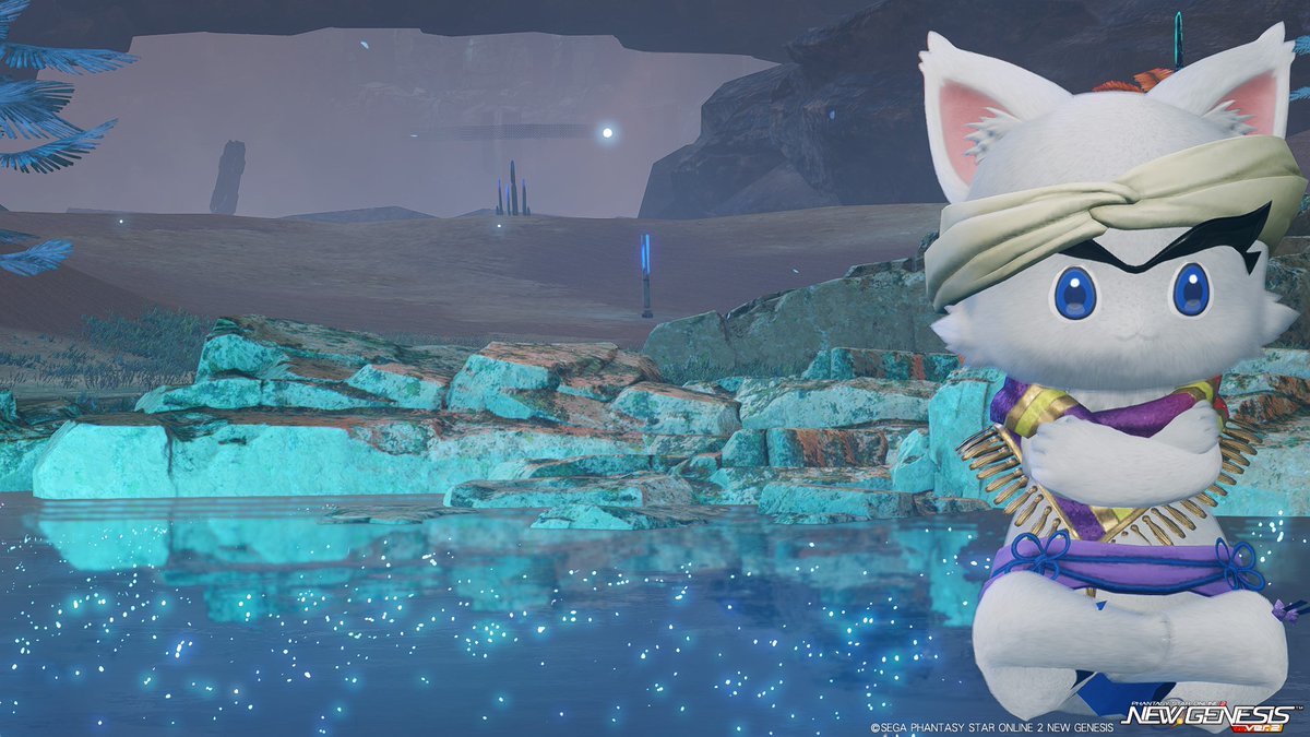 オアシスにようこそ
#PSO2NGS 
#PSO2NGS_SS 
#メンテの日なのでssを貼る