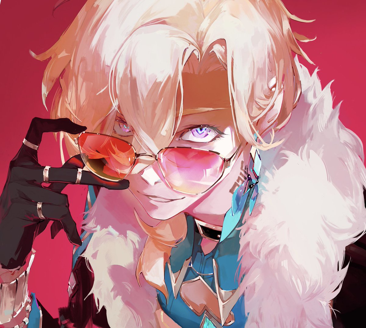 jinyugu594's tweet photo. 过剧情突然发现，瞳孔是尖的！！改一下 https://t.co/3oYfvreuO1