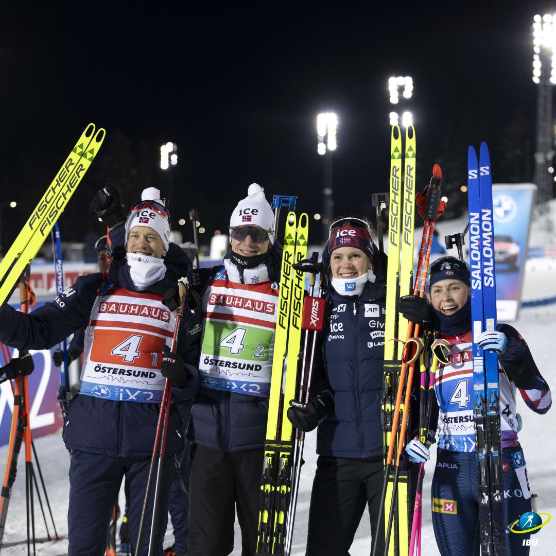 biathlonworld's tweet photo. Arnd Peiffer's predictions for tomorrow's Mixed Relay:

🥇🇳🇴
🥈🇫🇷 
🥉🇮🇹
 
What are yours? Time to place your answers in the Biathlon Predictor Challenge! https://t.co/0fi7el2GgN

#NMNM24 https://t.co/2OFeofg64E