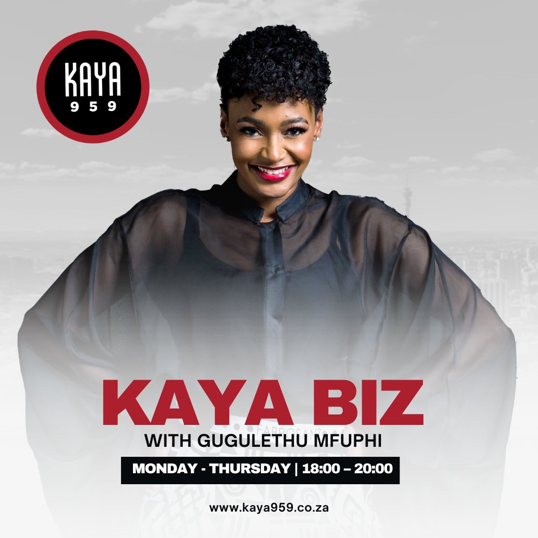 KayaOnAir's tweet image. Welcome to #KAYABiz with @gugumfuphi

Tonight's show:
- #MiningIndaba update with Thungela Resources CEO, July Ndlovu.
- Lesaka acquires 100% of Touchsides from Heineken in taverns push.
- In conversation with influential businessman, Sandile Zungu.
