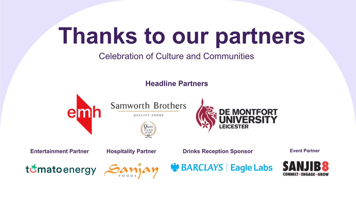 EMChamberNews's tweet image. We would like to extend a heartfelt thank you to our esteemed partners for their unwavering support in organising the Celebration of Culture and Communities event, which we are sure will be a resounding success. 🥂👏 
Book now (bookings closing soon) &amp;gt;&amp;gt;&amp;gt; tinyurl.com/ytdcazyz