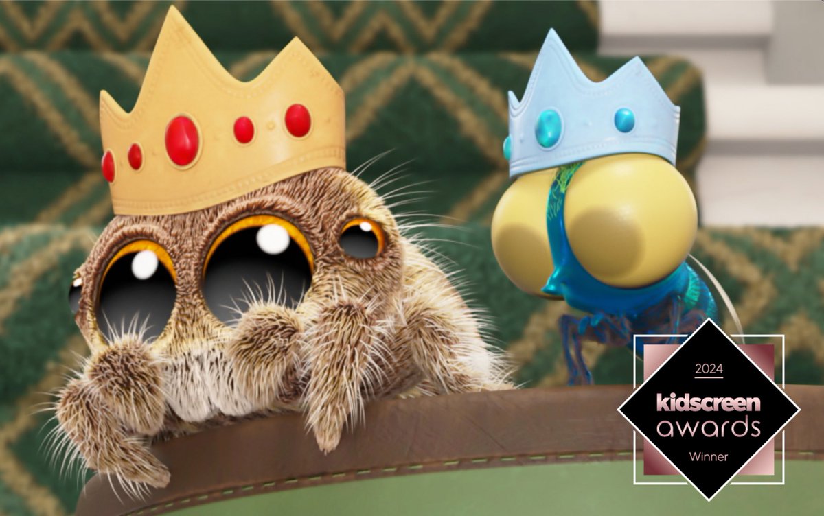 CAKE_Ent's tweet image. 🎉 Exciting News! Lucas The Spider has won ‘Best Mixed-Media Series’ at the Kidscreen Awards 2024! 🏆🕷️ Congratulations to the amazing teams at Fresh TV and WexWorks Media! 🎊👏 

#kidscreenawards #kidscreen #kidstv #lucasthespider