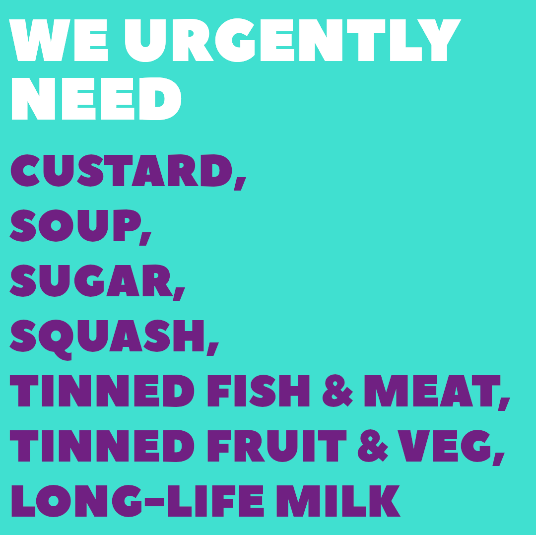 CrawleyOpenHse's tweet image. As part of the Crawley Food Bank Partnership, we give out 15+ emergency food parcels every day to those in food crisis. We're short on tinned meat, veg, sugar, soup, squash, milk &amp;amp; custard. If you can help us, feel free to drop things off anytime or contact us at 01293 447702.