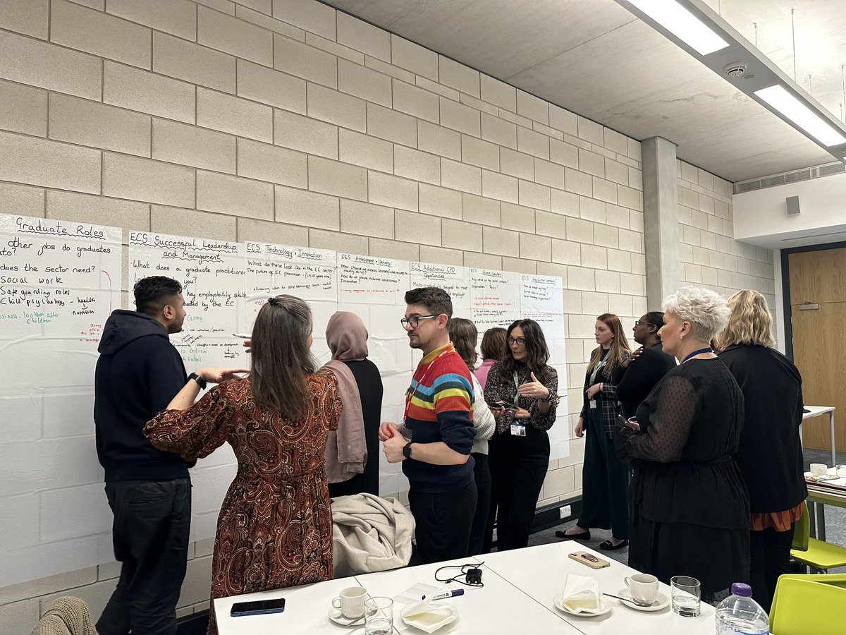 EmmaDee77's tweet image. We enjoyed a wonderful stakeholder event today as part of the revaluation of our Early Childhood Studies programme. The team and guests came up with some really useful ideas which we can take forward. 

@prior2c @UCBChildEd @UCBofficial