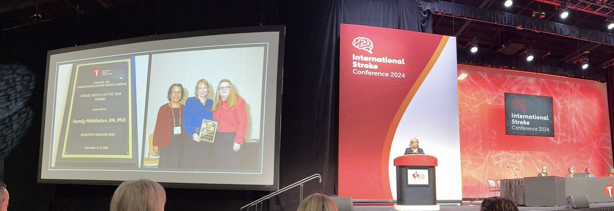 Sandy Middleton (@nurseresearch) on Twitter photo Thrilled our team was awarded Stroke Article of the Year by the Council on Cardiovascular and Stroke Nursing and the opportunity to present our Quality in Acute Stroke Europe study at the International Stroke Conference. #ISC24 <a href="/QASC40429425/">QASC</a> <a href="/DominiqueCad/">Dominique Cadilhac</a> <a href="/ESOstroke/">European Stroke Org</a> Thrilled our team was awarded Stroke Article of the Year by the Council on Cardiovascular and Stroke Nursing and the opportunity to present our Quality in Acute Stroke Europe study at the International Stroke Conference. #ISC24 <a href="/QASC40429425/">QASC</a> <a href="/DominiqueCad/">Dominique Cadilhac</a> <a href="/ESOstroke/">European Stroke Org</a>