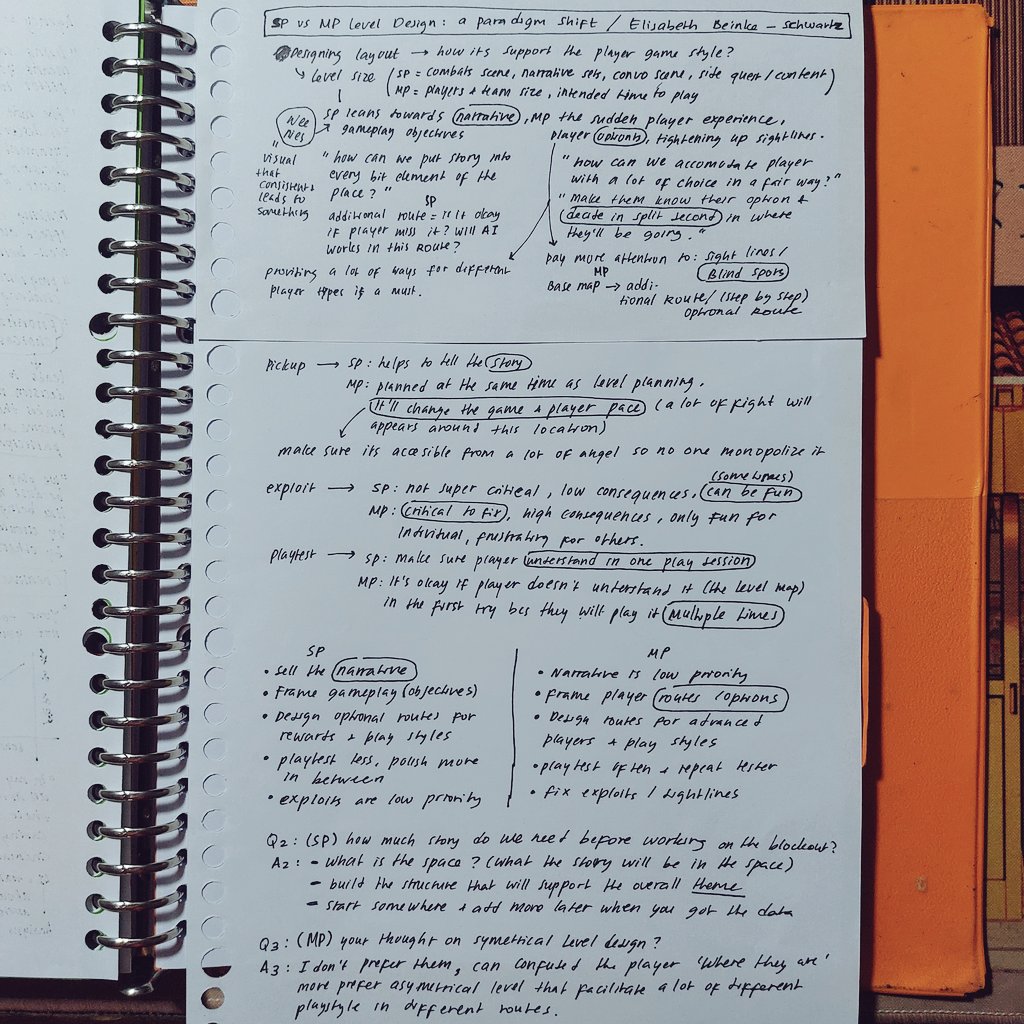 denadinosaur's tweet photo. Tried to analyse Supernormal which was made by Hitori de Production and was not disappointed, it's a really good game. The water-related places theme also caught my attention today, idk why lol

#day2 #gdctalks #leveldesign
#gamedesign #gamedevelopment https://t.co/5bTFpccKO3