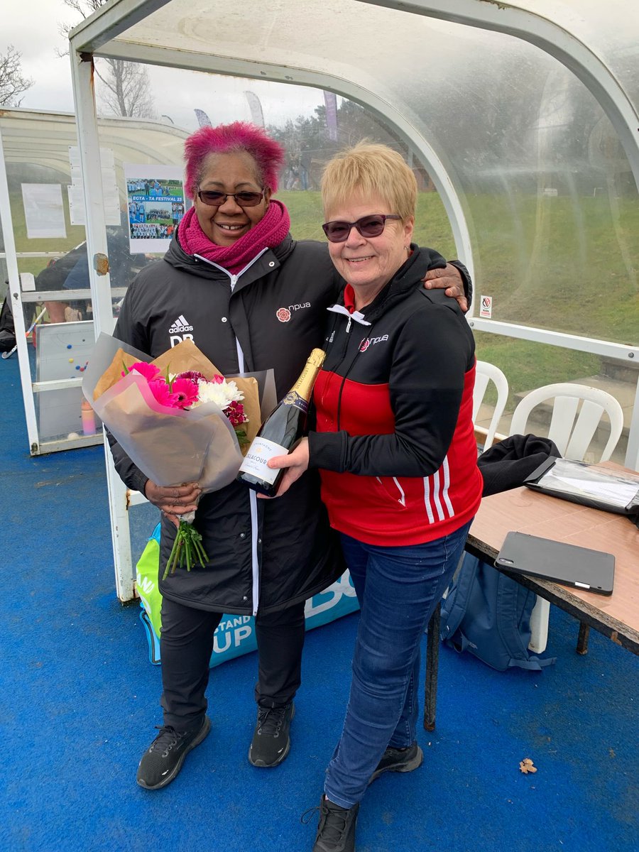 It’s wonderful to be able to share some good news &amp; to laud the achievements of one of Hockey’s key contributors over the years. Dawn Bonner, has fulfilled more roles &amp; devoted far more time to Officiating in England. She completed her 400th Umpire Support game for NPUA on Sunday