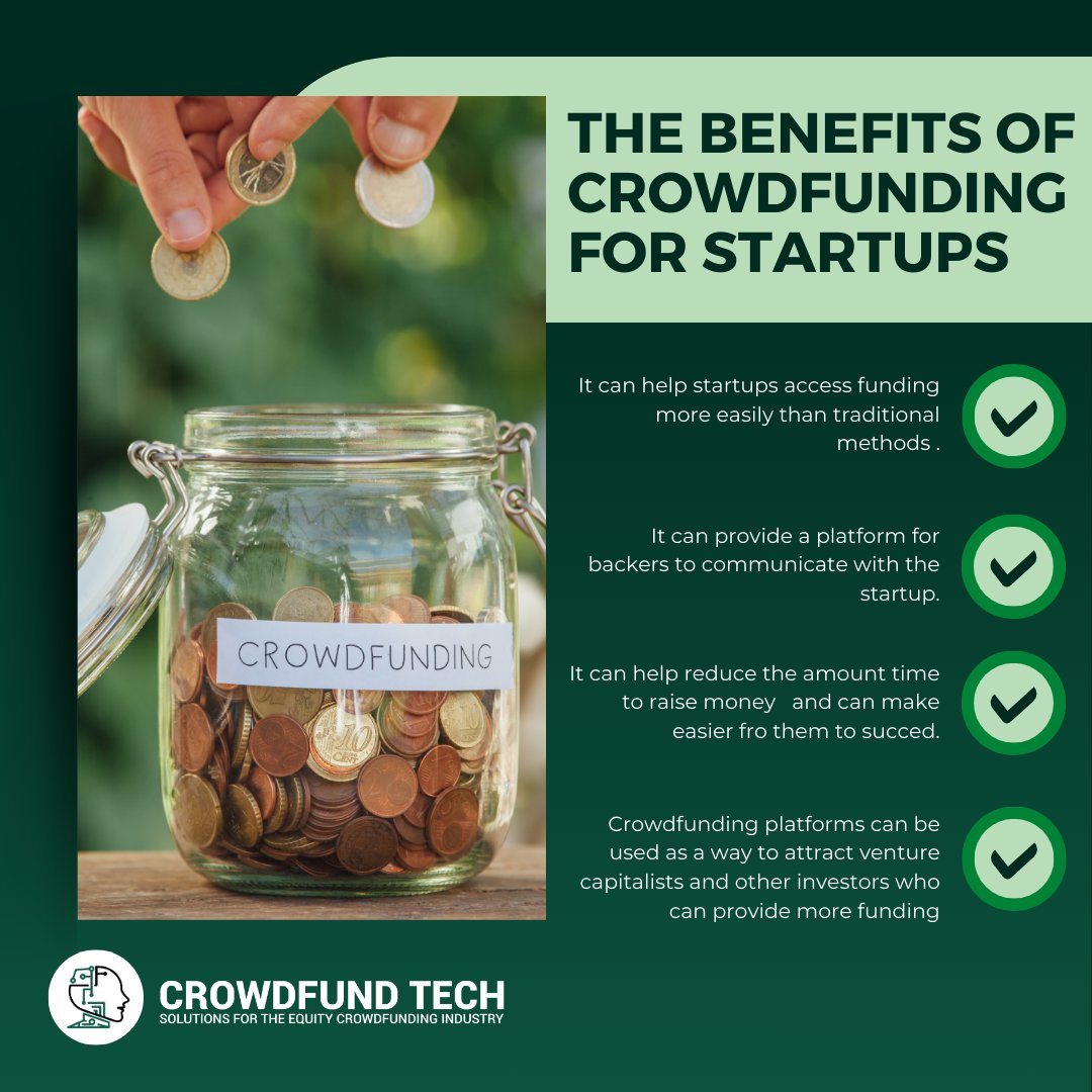 Imagine... Your project funded, your community thriving, your dream a reality. Make it happen with CrowdFund Tech! Connect with us today!

#DreamItFundItAchieveIt #CrowdFundTech #CrowdfundingPlatform #FundYourDreams #SupportInnovation #CommunityPowered