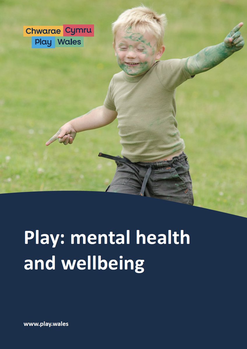 🫶 It’s #ChildrensMentalHealthWeek (5 – 11 Feb) Our info sheet explains how play helps children to experience, understand and manage their thoughts and feelings, and supports their mental health. Take a look 👇 play.wales/publications_c… #ChildrensMentalHealth #Play
