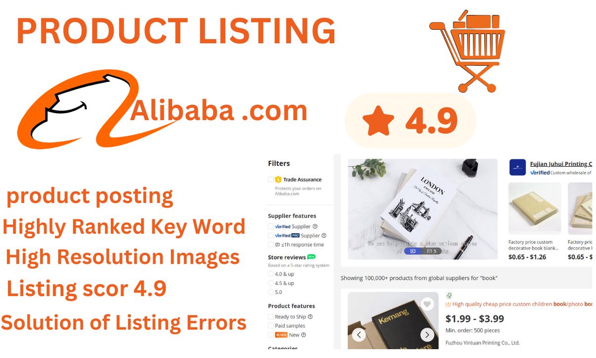 MdProvbat's tweet photo. I will do Alibaba product listing service

  Please Oder now: https://t.co/behkhdDKyc

Hello sir Looking for the best virtual Assistants to grow your e-commerce business? look no further. you are in right place. here you can get all types of services for your E-commerce business. https://t.co/W5mssOkQvW