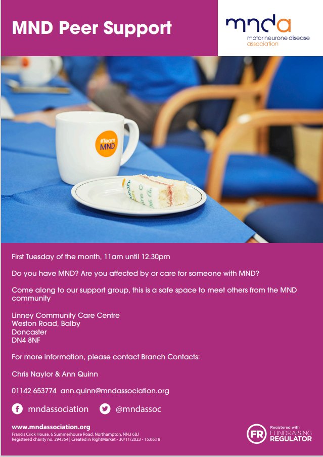 South Yorkshire MNDA tweet media