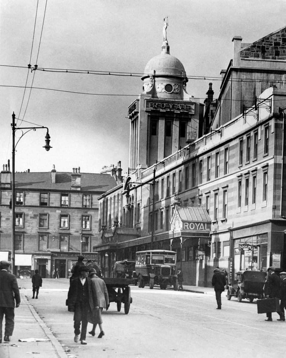 The Theatre Royal on Hope Street, Glasgow. (1928) Pic: Mirrorpix.