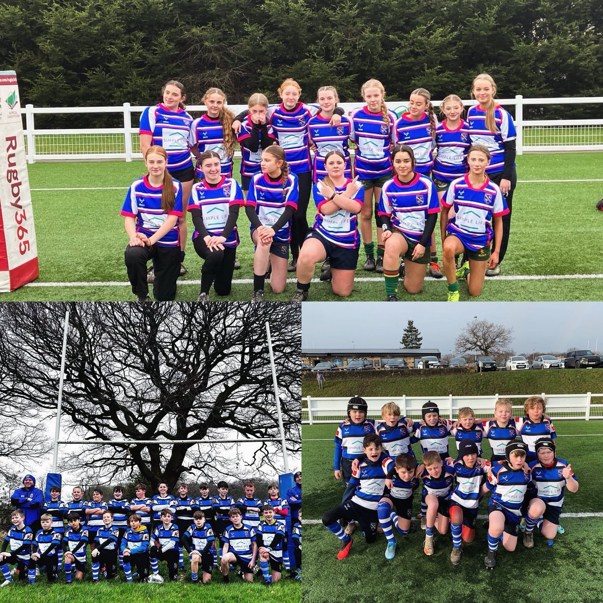 🔵⚪️⚫️Sponsor shout-out🔵⚪️⚫️ A massive thank you to Simple life homes for sponsoring 4 of our junior teams this season, their new kits have arrived and it’s very exciting that the girls are now in the same kit as the women 😍 #yorkshire #grassroots #oneclub #breakthemould