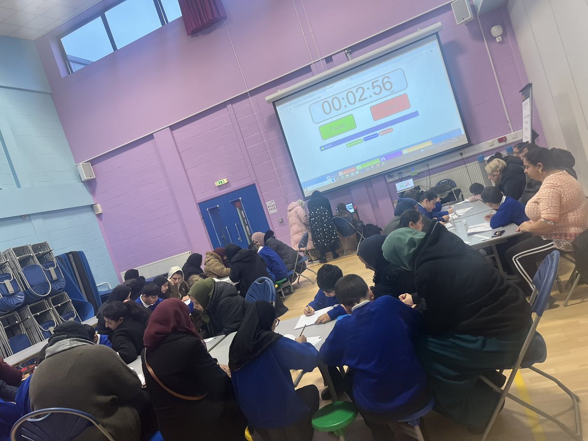 Thank you to all the Year 5 and Year 6 parents and carers who came to Maths Workshop to get an insight on how we do Arithmetic in these year groups.