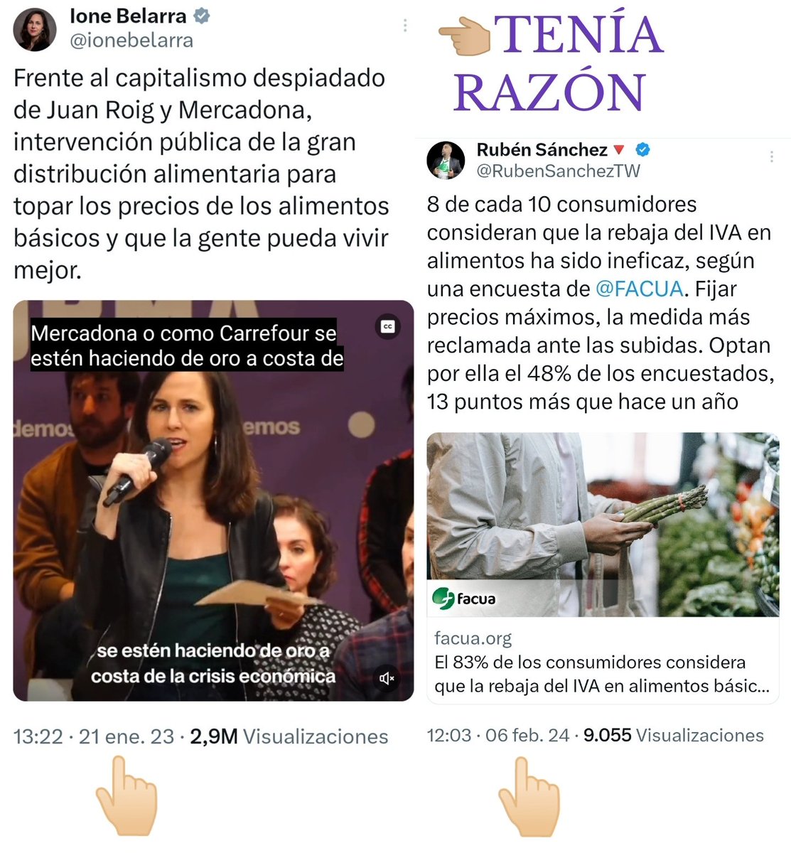 Una vez más, el tiempo da la razón a <a href="/ionebelarra/">Ione Belarra</a>