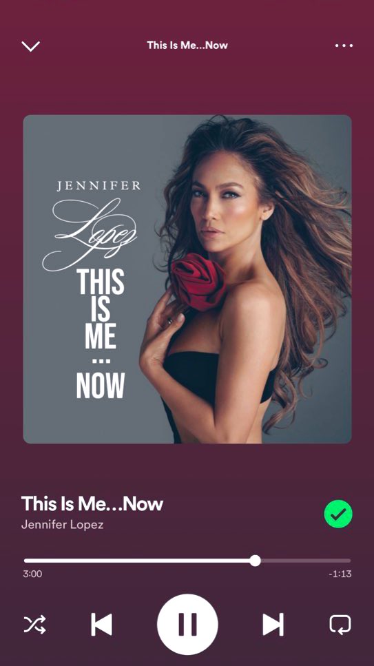 Still stuck enjoying this beauty and timeless song from Jennifer, god this song is beautiful. In 10 more days, the world gets to experience her album and visual movie of #ThisIsMeNow #HummingBird #CelebrateLove #JenniferLopez