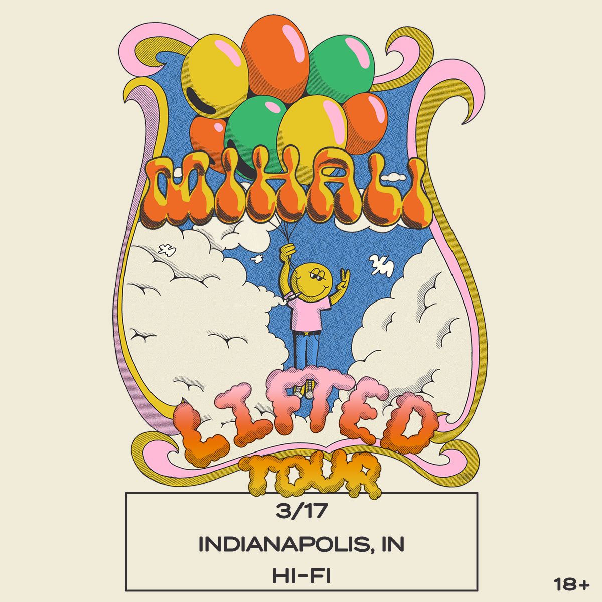 JUST ANNOUNCED ⚡ Mihali live at HI-FI on Sunday, March 17th 🍀  Presented by IndyMojo. Tickets go on sale this Friday at 12PM 🎫